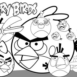 Champion Free Printable Angry Bird Coloring Pages For Kids Birds Print To