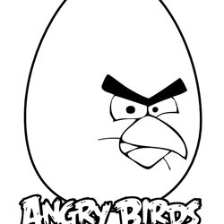 The Highest Quality Image Of Angry Birds To Print And Color Kids Coloring Pages Easter Bird Printable