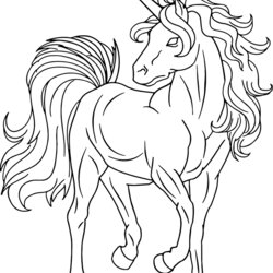 Super Unicorn Coloring Pages Free Printable For Kids Unicorns Awesome