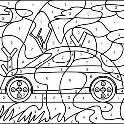 Terrific Pin On Print Color By Numbers Coloring Pages