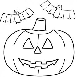 Champion Get This Pumpkin Halloween Coloring Pages For Preschoolers Print
