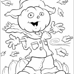 Preeminent Printable Coloring Pages For Kids Halloween