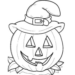 Sublime Free Halloween Coloring Pages Preschoolers Download Preschool Colouring Easy Library Kids