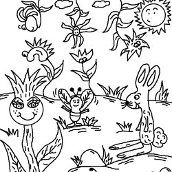 Marvelous Springtime Coloring Pages Holiday Spring God Made Time Sunday Kids School Printable Summer Church