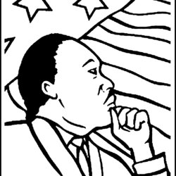 Out Of This World Free Coloring Pages At Printable History Luther Martin King Jr Dr Drawings Drawing People