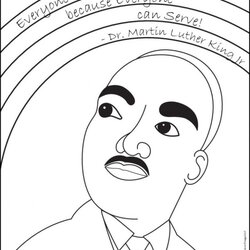 Wizard Best Picture Of Coloring Pages Luther Jr Martin King Personal Drawing