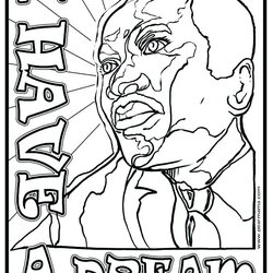 Splendid Dr Martin Luther King Jr Coloring Pages At Free Printable Dream Redneck Quotes Armstrong Louis