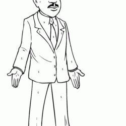 Smashing Coloring Page Free Home Jr Luther Martin Popular King Color