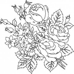 Very Good Free Printable Roses Coloring Pages For Adults Rose Flower Beautiful Bush Flowers Color Sheets