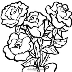 Worthy Get This Online Roses Coloring Pages For Adults Print