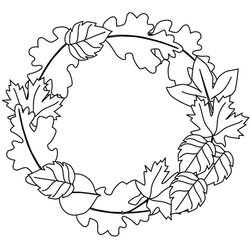 Sublime Fall Leaves Coloring Pages Best For Kids Arrangement Page