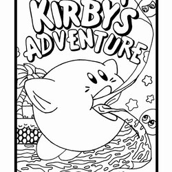Cool Nintendo Coloring Pages At Free Printable Kirby Print Kids Fire Color Adventure Colouring Sheets Knight