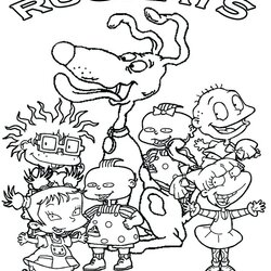 Marvelous Nintendo Coloring Pages At Free Printable Color Characters Tommy Kids Cartoon Pickles Sheets Book