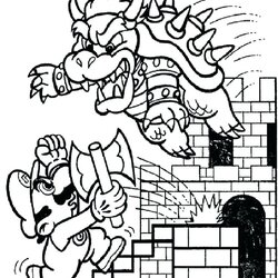 Exceptional Nintendo Characters Coloring Pages At Free Download Controller