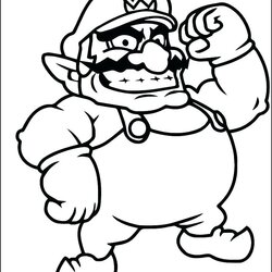 Very Good Nintendo Coloring Pages At Free Download