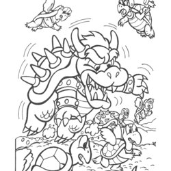 Out Of This World Nintendo Coloring Pages For Kids Home Odyssey
