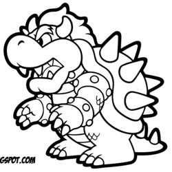 Swell Nintendo Coloring Pages At Free Download Mario Paper Splash Color Printable Dry Print Book Colorful Sp
