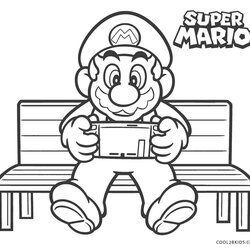 Admirable Nintendo Switch Coloring Pages Home