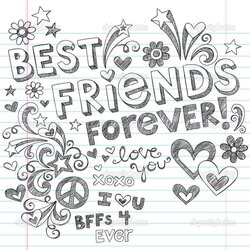 Best Friend Coloring Pages To Download And Print For Free