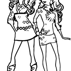 Peerless Two Best Friends Coloring Pages At Free Printable Friend Girls Forever Barbie Lego Print Colouring