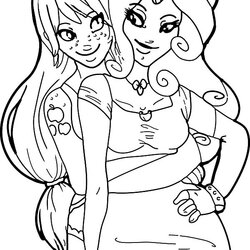 Super Share Best Moment Friends Coloring Pages Place To Color