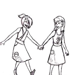 Preeminent Best Friends From Childhood Coloring Pages Place To Color