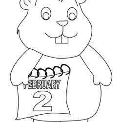 Magnificent Groundhog Coloring Pages Book Kids Print Templates Advertisement Popular Choose Board Woodchuck