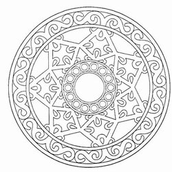 Sublime Advanced Mandala Coloring Pages For Adults At Free Printable Colouring Adult Mandalas Hard Owl Kids