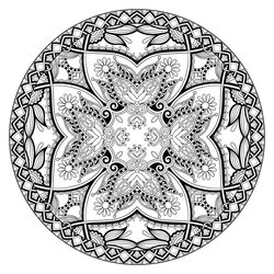 Fine Mandala Pictures For Coloring Have Personal Meaning Adults