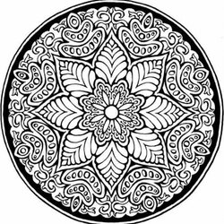 Outstanding Get This Printable Mandala Coloring Pages For Adults Online Print