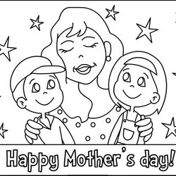 Perfect Free Printable Mothers Day Coloring Pages For Kids Color