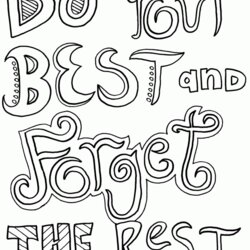 Exceptional Free Sayings Coloring Pages Download Quotes Inspirational Library