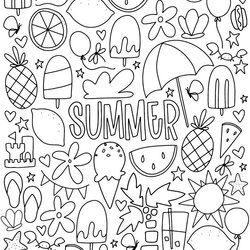 Marvelous June Coloring Pages Best For Kids Summer