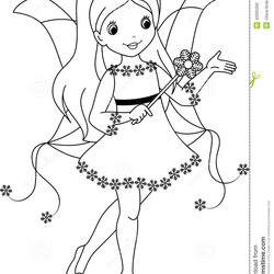 High Quality Tooth Fairy Coloring Pages To Print At Free Flying Kids Pretty Printable Winter Colouring Color