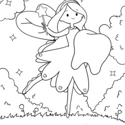 Tremendous Free Printable Tooth Fairy Coloring Pages Freebie Finding Mom Flying