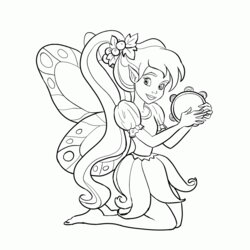 Worthy Free Printable Tooth Fairy Coloring Pages Home Popular