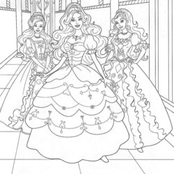 Superior Free Printable Barbie Coloring Pages For Kids Page