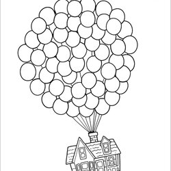 Magnificent Printable Up Coloring Pages