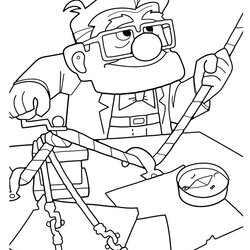 The Highest Standard Up Coloring Page Pages