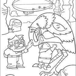 Up Coloring Pages Books Free And Printable Book Info Color Page