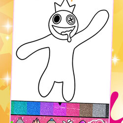 Rainbow Friends Coloring Book For Android Download