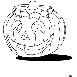 Best Halloween Pumpkins Coloring Pages For Kids Updated Pumpkin Preschoolers Source Print Page