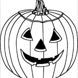 Brilliant Pumpkins Coloring Pages Pumpkin Halloween Toddlers For