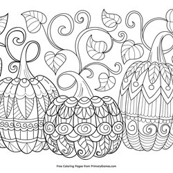 Free Halloween Coloring Pages For Adults Kids Happiness Is Homemade Fall Autumn Pumpkins School Print