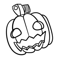 Best Halloween Coloring Pumpkin Printable For Free At Pages