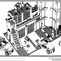 Out Of This World Lego City Coloring Pages Printable At Free Colouring Train Color Print Library Popular