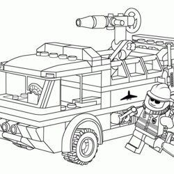 Spiffing Free Lego City Printable Coloring Pages Download Library