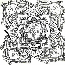 The Highest Quality Coloring Pages With Lots Of Detail At Free Download Detailed Printable