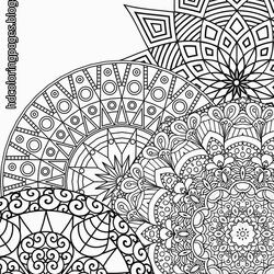 Coloring Pages With Lots Of Detail At Free Download Mandala Adults Detailed Mandalas Abstract Adult Christmas