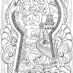 Swell Detailed Coloring Pages Online Richard